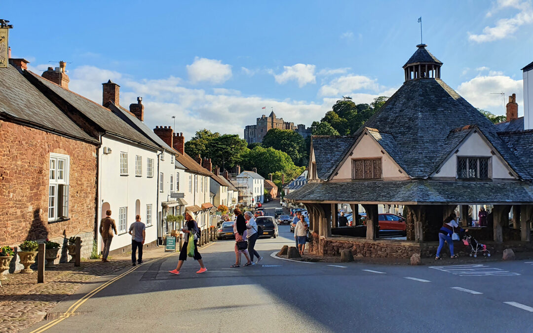 What shops are in Dunster?