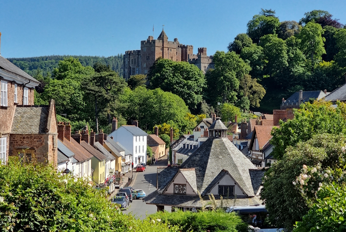 Dunster Village Somerset Exmoor